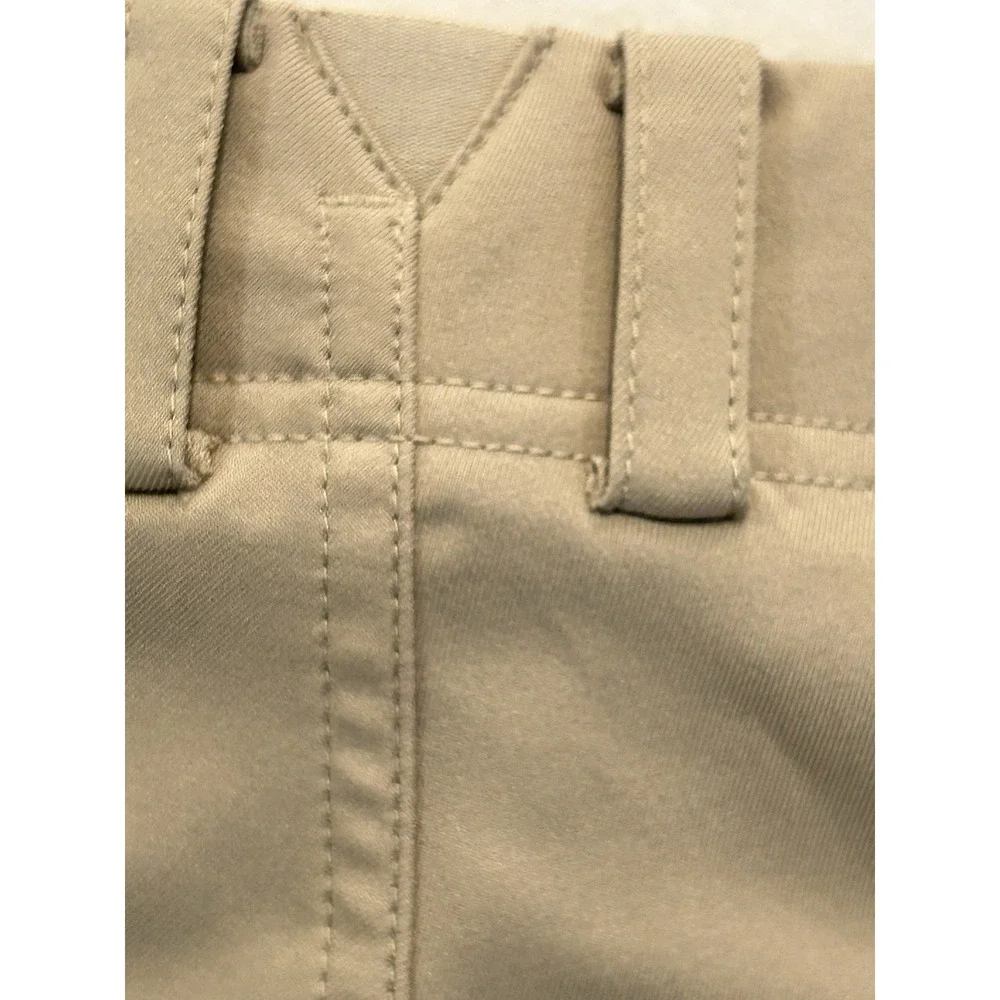 Nike Golf Dri-FIT Men's Performance Pants Khaki Tan Flat Front Size 34x27.5 Golf
